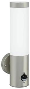 Srebrny kinkiet zewnętrzny F021-CervinR7-G93