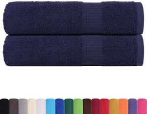Ręczniki do rąk frogn 2 szt. granatowy 50x100 cm 360 g/m²