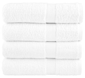 Ręczniki premium, solund, 4 szt., białe, 70x140 cm, 600 g/m²