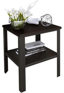 Stolik Kawowy Czarny W Stylu Loft Z5-W39