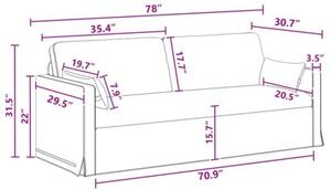 Nowoczesna sofa moduÅowa w kolorze ciemnoszarym z ergonomicznym wsparciem i metalowÄ ramÄ