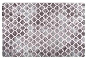 Biało-szary nowoczesny dywan 80x150 W4-H72