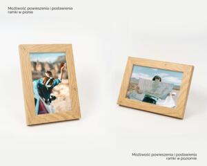Dębowa ramka na zdjęcia w rozmiarze 10x15 cm FRAMAI®