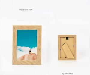 Dębowa ramka na zdjęcia w rozmiarze 10x15 cm FRAMAI®