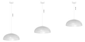 Lampa wisząca Light Home LH Misa 1xE27 klosz 37cm szary