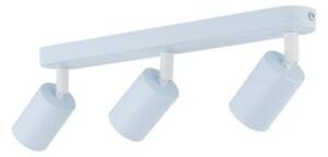 Lampa reflektor spot TK Lighting LIVIA BLUE 10238 niebieska 3xGU10 regulowana listwa sufitowa LED do salonu kuchni