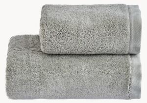 Komplet ręczników z bawełny frotte Luxe, 2 elem