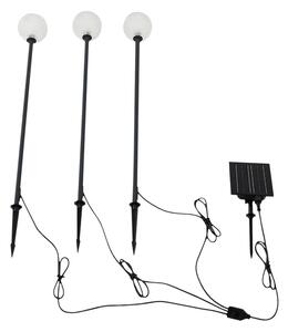 Lindby - Brindley Lampa z ogniwem słonecznym w/Kołek uziemiający 3 pcs. Czarny