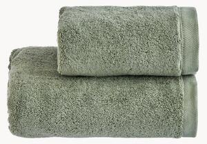 Komplet ręczników z bawełny frotte Luxe, 2 elem