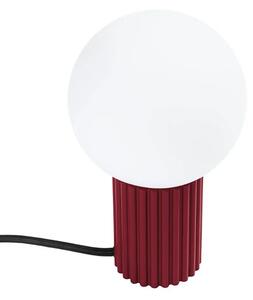 Burgundowa lampka na biurko M3-H75
