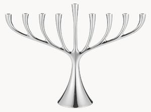 Świecznik na dziewięć świec ze stali szlachetnej Cobra