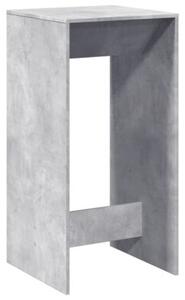 Stolik barowy, szarość betonu, 51x50x103,5 cm