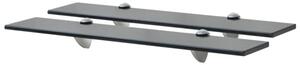 Półki szklane, 2 szt., 60 x 10 cm, 8 mm