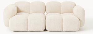 Sofa modułowa Teddy-Bouclé Tayla (2-osobowa)
