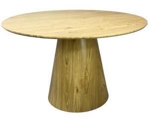 Nowoczesny stół salon jadalnia boho scandi japandi ø120cm otto SJ201D dąb