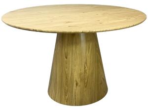 Nowoczesny stół salon jadalnia boho scandi japandi ø120cm otto SJ201D dąb