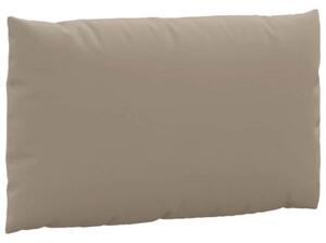 Poduszki na palety, 3 szt., taupe, tkanina oxford