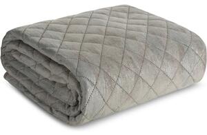 Narzuta EUROFIRANY Blink 3 170 x 210 cm BeÅ¼owo-srebrny