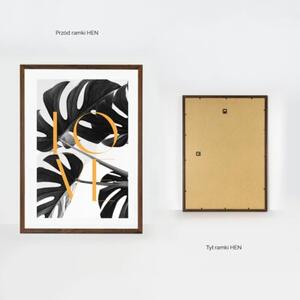 Brązowa ramka na zdjęcia w rozmiarze 50x70 cm FRAMAI®