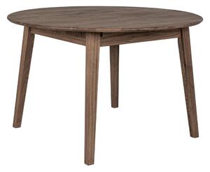 Okrągły rozkładany stół z litego drewna dębowego ø 118 cm Metz – House Nordic