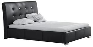 Łóżko tapicerowane do sypialni glamour 180x200 Z4-T63