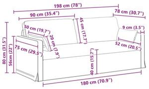 Nowoczesna sofa moduÅowa z ergonomicznym projektem w kolorze czarnym