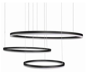 Lampa wisząca LED Azzardo HALO AZ4707 130W 3-ring 100+80+60 cm – nowoczesna, efektowna do salonu
