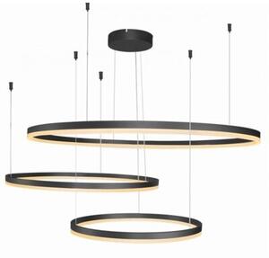 Lampa wisząca LED Azzardo HALO AZ4707 130W 3-ring 100+80+60 cm – nowoczesna, efektowna do salonu
