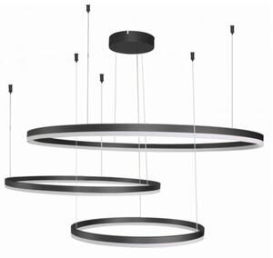 Lampa wisząca LED Azzardo HALO AZ4707 130W 3-ring 100+80+60 cm – nowoczesna, efektowna do salonu
