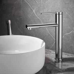 Bateria Umywalkowa REA OVAL Wysoka Chrom