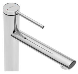 Bateria Umywalkowa REA OVAL Wysoka Chrom