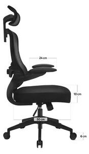 Fotel LVN System Ergo Basic LV0652 Czarny
