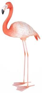 Dekoracja Stojąca Flamingo Road 16x34x75 Różowy