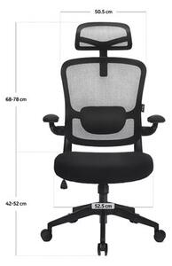 Fotel LVN System Ergo Basic LV0652 Czarny
