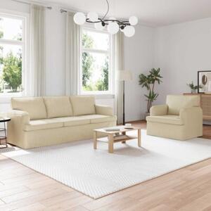 ModuÅowa sofa kremowa z ergonomicznym designem i trwaÅÄ konstrukcjÄ