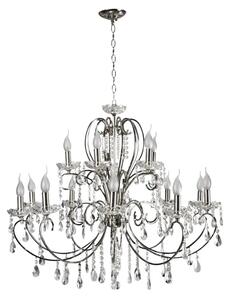 Duża lampa wisząca chromowana K157 E4-A67