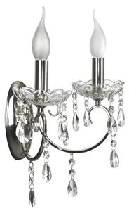 Kinkiet dwuramienny w stylu glamour - 4X K156 R5-T46