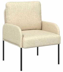 Nowoczesna kremowa sofa minimalistyczna z poduszkami komfortowymi
