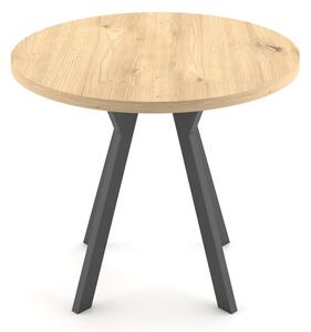 Rozkładany okrągły stół dąb artisan N3-E87