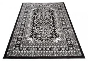 Czarny dywan vintage - Benti