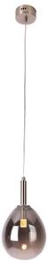 Srebrnoszara lampa wisząca - B0-T95