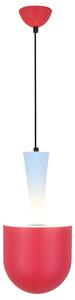 Nowoczesna czerwona wisząca lampa - M0-C11