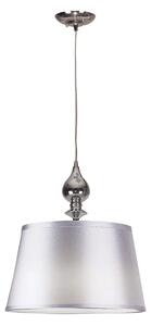 Srebrna lampa wisząca nad stół - B0-D10