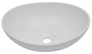 Dwuczęściowy zestaw mebli do łazienki, ceramiczny, szary