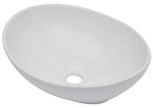 Dwuczęściowy zestaw mebli do łazienki, ceramiczny, szary