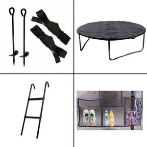 Trampolina ogrodowa JUMPI Maxy Comfort Plus 10FT 312cm Czerwony