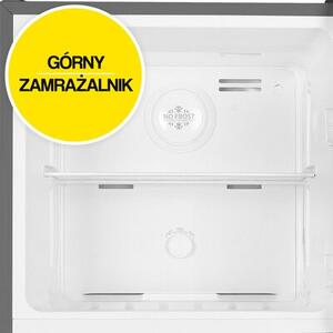 Lodówka MPM-216-CF-26 No Frost 142cm Ciemny inox