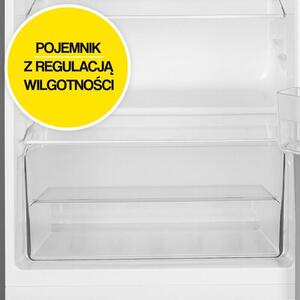 Lodówka MPM-216-CF-26 No Frost 142cm Ciemny inox