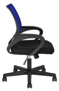 Krzesło biurowe, obrotowe w kilku kolorach-niebieskie