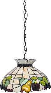 Witrażowa lampa wisząca nad stół - S948-Vildo